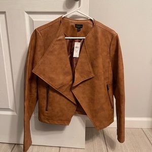 Ann Taylor Factory Faux Leather Jacket